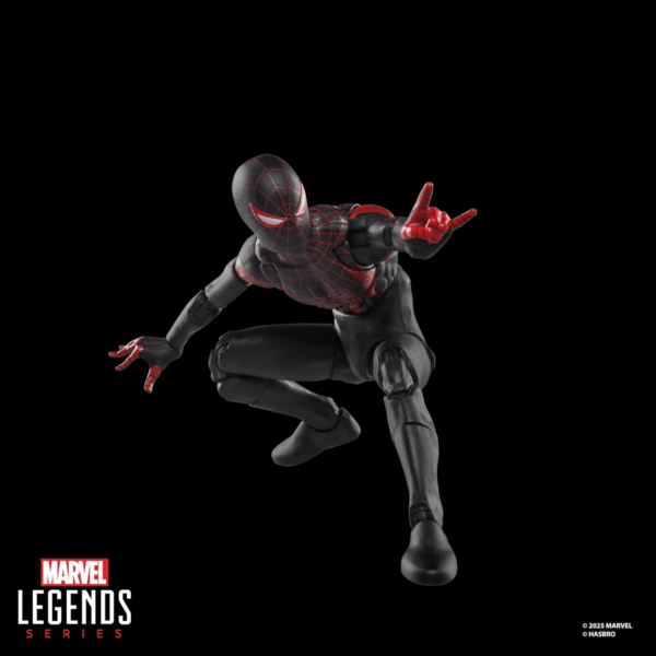 Legends Series Ultimate Miles Morales, Spider-Man Comics-Inspired Collectible 6-Inch Scale Action Figure with Character-Sized Comic Accessory - Image 9
