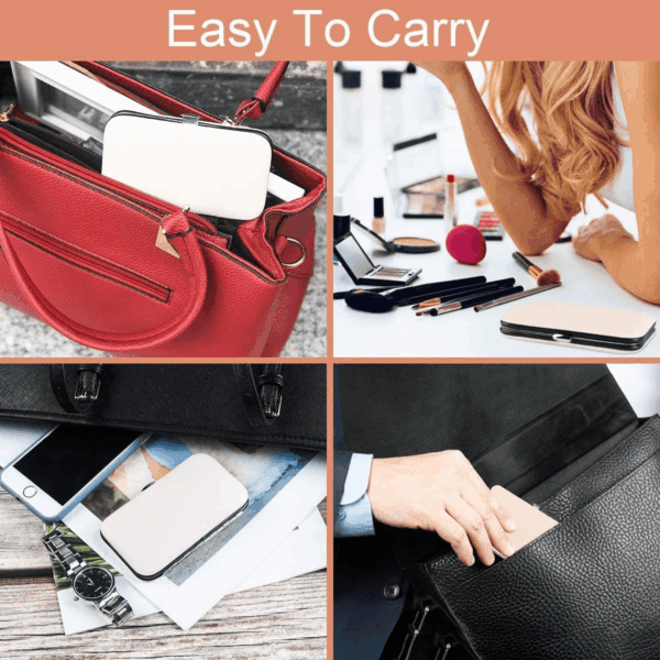 Nail Clippers Set, 7 Pcs Professional Portable Manicure Kit, Eyebrow Grooming Face Hair Clippers, Stainless Steel Nail Care Tools with Luxurious Leather Case for Travel & Home - Image 7