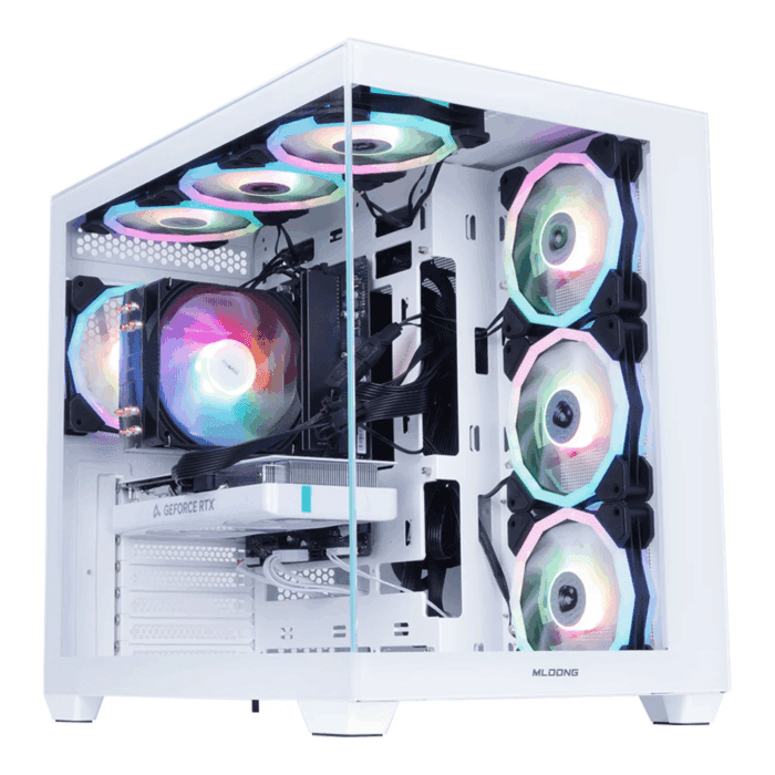 Gaming PC Desktops AMD Ryzen5 5500 AMD Radeon RX 6600 1TB SSD 16GB RAM 650W Win11 WIFI - Image 7