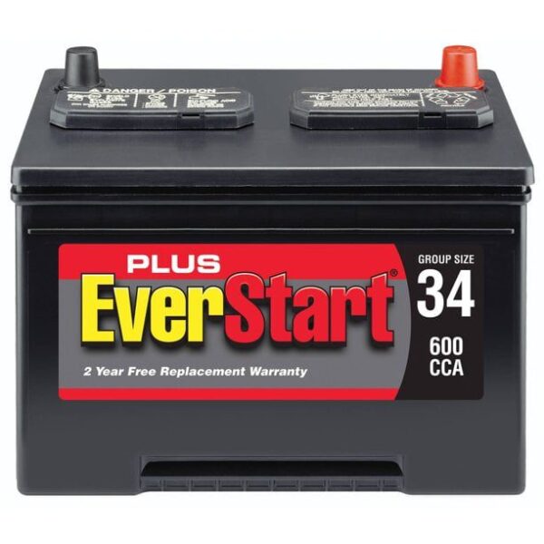 Value Lead Acid Automotive Battery, Group Size 34 12 Volt, 600 CCA - Image 6