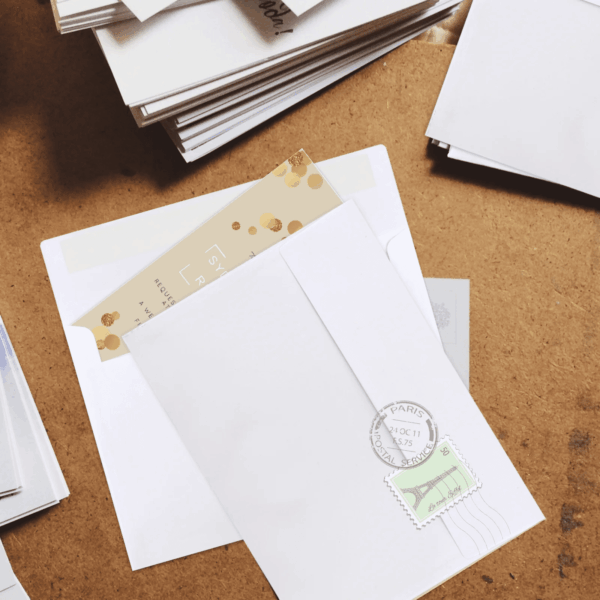 50 Packs 5X7 Envelopes, White A7 Envelopes, 5X7 Envelopes for Invitations, Printable Invitation Envelopes, Envelopes Self Seal for Weddings, Invitations, Photos, Postcards, Greeting Cards, Mailing - Image 2