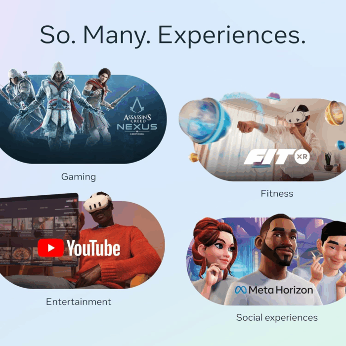 Quest 3S 128GB — Get Batman: Arkham Shadow and a 3-Month Trial of  Quest+ Included — All-In-One Headset - Image 2