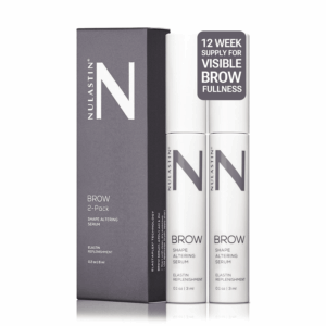 Eyebrow Serum for Thicker Looking Brows - BROW Shape Altering Serum - Reduce Shed & Encourage Fuller, More Youthful-Looking Brows - with Keratin & Peptides (2 Count, 0.1 Fl Oz Each)
