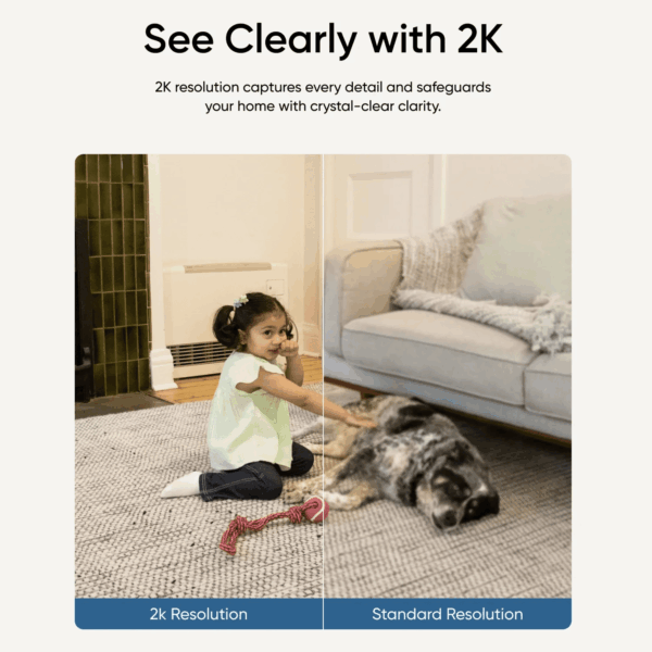 Solo Indoor-Cam C220 Wired 2K Surveillance Camera, 24/7 Recording, AI Human Detection - Image 6