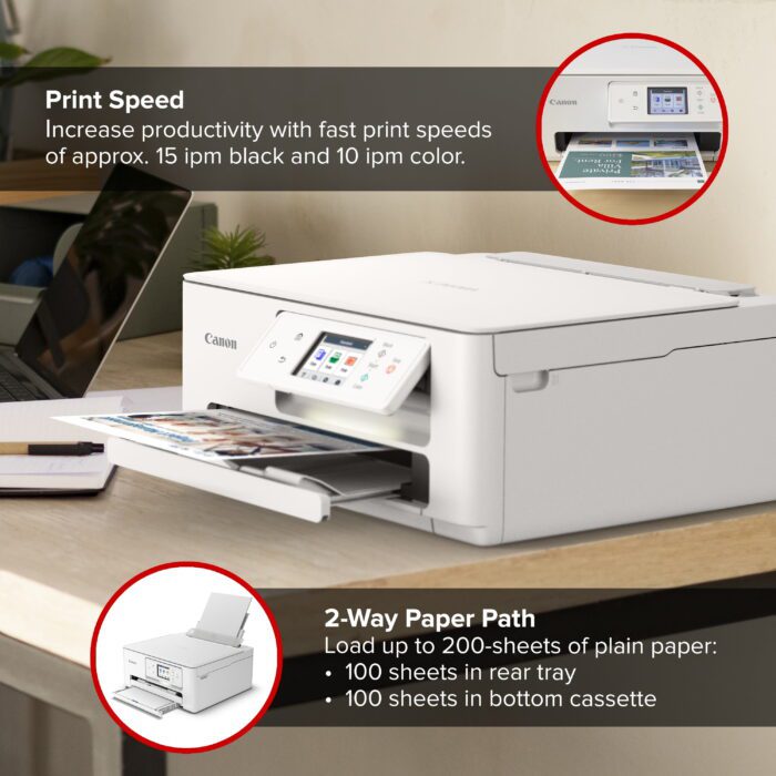 PIXMA TS7722 Wireless Home All-In-One Printer - Image 4