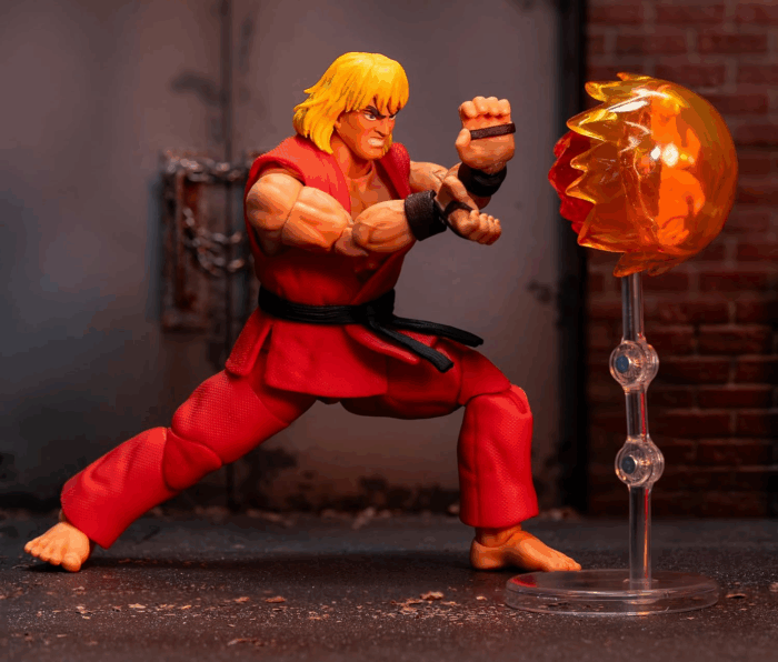 Street Fighter II 6" Ken Figure Action Figure, Toys for Kids and Adults - Image 7