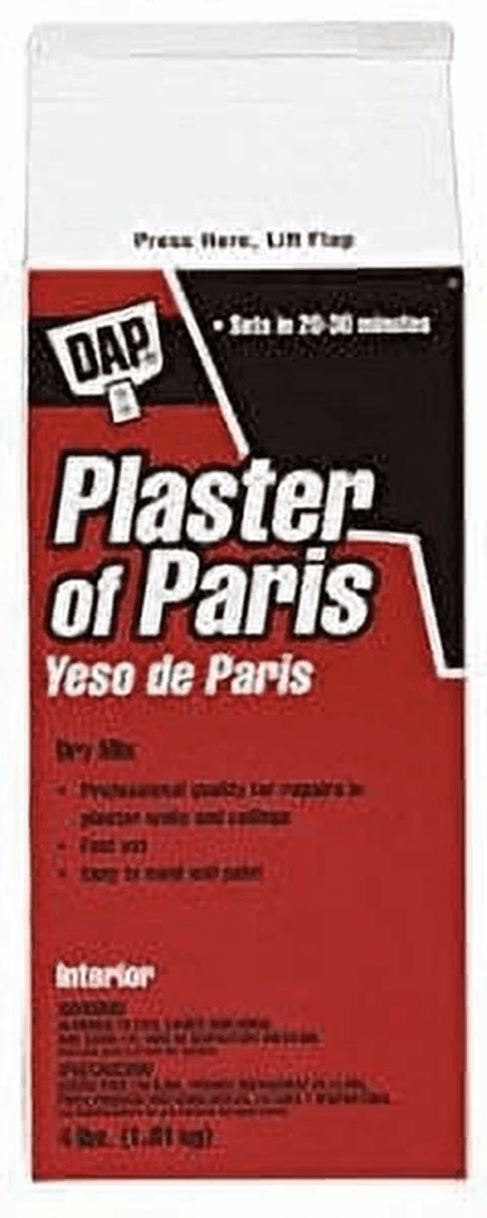 Plaster of Paris Dry Mix, 4 Lb - Image 2