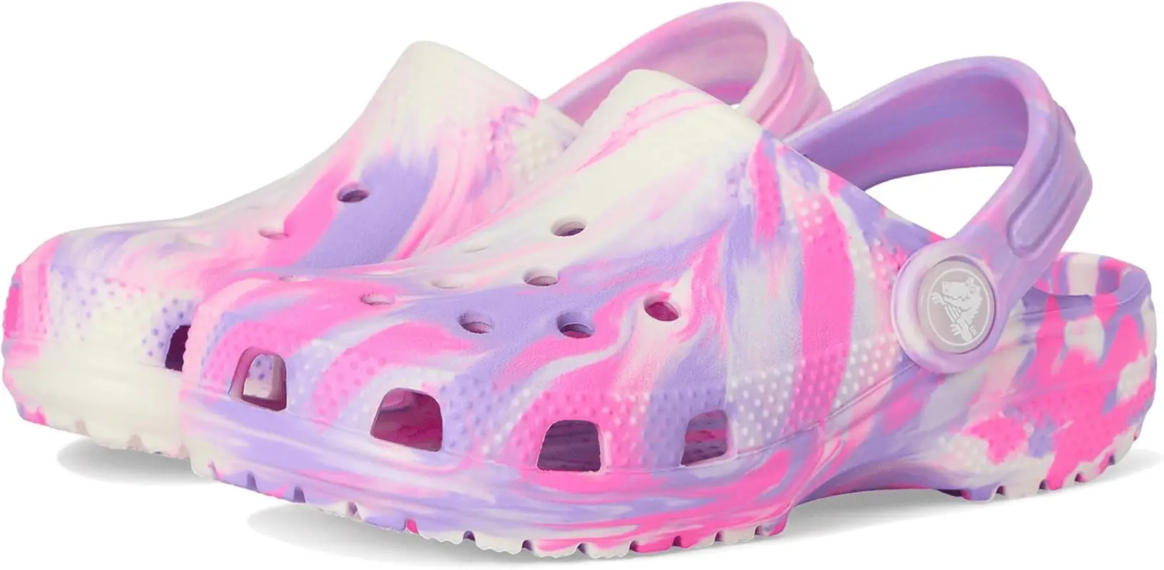 Kids' Classic Marbled Tie-Dye Clog