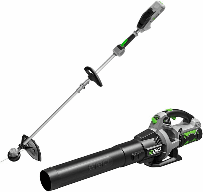Combo, Cordless Trimmer and Blower, 15" Trimmer for Weeds and Grass with Rapid Reload and Cordless Electric 530 CFM Blower, Includes 56V 2.5Ah Battery and Charger - ST1502LB