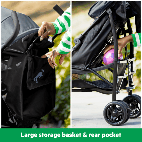 Ford Bronco Highgear Stroller by , Area 51 Blue/Green, Infant Ages 0 Months + - Image 5