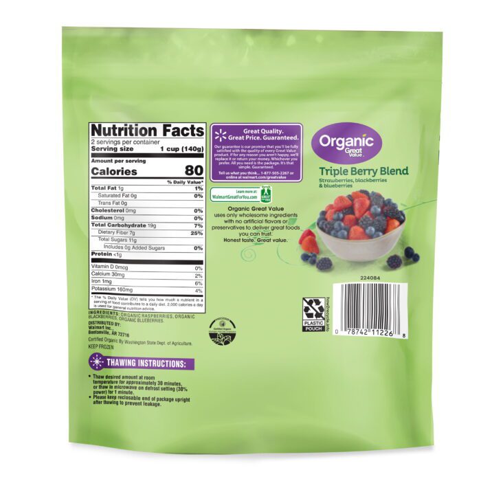 Organic Triple Berry Blend, 10 Oz - Image 5
