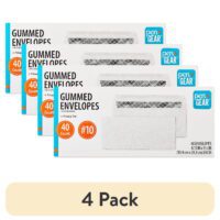 PEN + GEAR #10 Privacy Tint Gummed Envelopes, White, 4.13 in X 9.5 In, 40 Count - Image 6