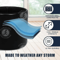 Durable New Style Inflatable Ice Baths Cold Plunge Bath Inflatable Bath Tub with Hand Pump for Recovery - Image 3