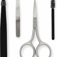 4 Piece Brow Kit, Black - Image 2