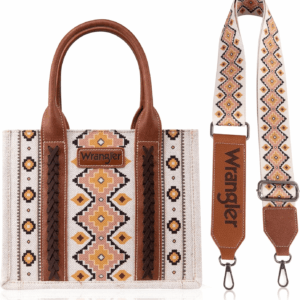 Wrangler Tote Bag for Women Western Shoulder Purses Boho Aztec Satchel Handbags