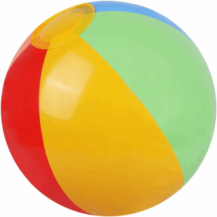 12" Beach Balls Bulk - Inflatable Swimming Pool Toys for Kids Birthday Party Supplies Favors Luau Decorations - Blow up Classic Rainbow Color Beachball Summer Water Games Fun Gifts (12 Pack) - Image 7