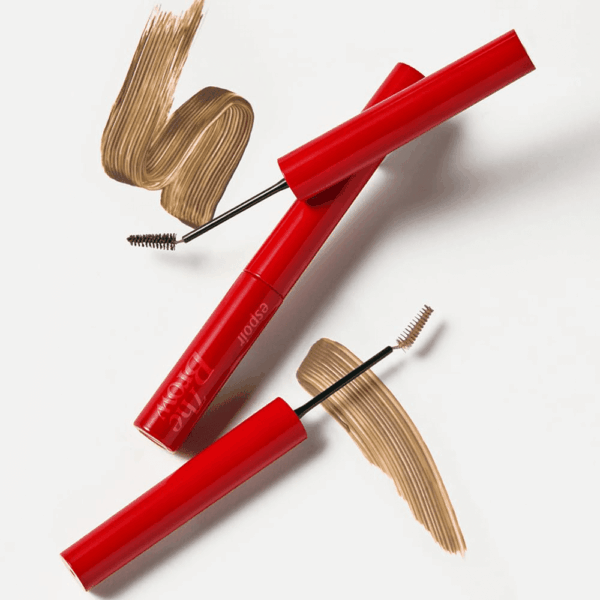 the Brow Color Fixing Cara #1 Beige 0.1 Fl Oz | Easy Fixing without Clumping with Skinny Brush | Long Lasting Smudgeproof Eyebrow Mascara | Soft Mood Coloring Tinted Gel | Korean Eye Makeup - Image 8