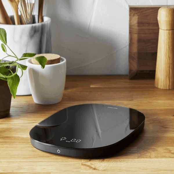Enfinigy Digital Kitchen Food Scale, Max Weight 22Lbs, Grams & Ounces, .1-Gram Accuracy, Black - Image 4
