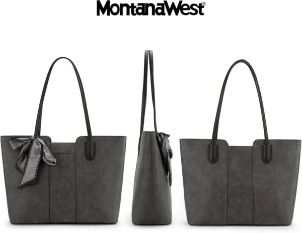 Tote Bags for Women Medium Top Handle Satchel Purses - Image 3