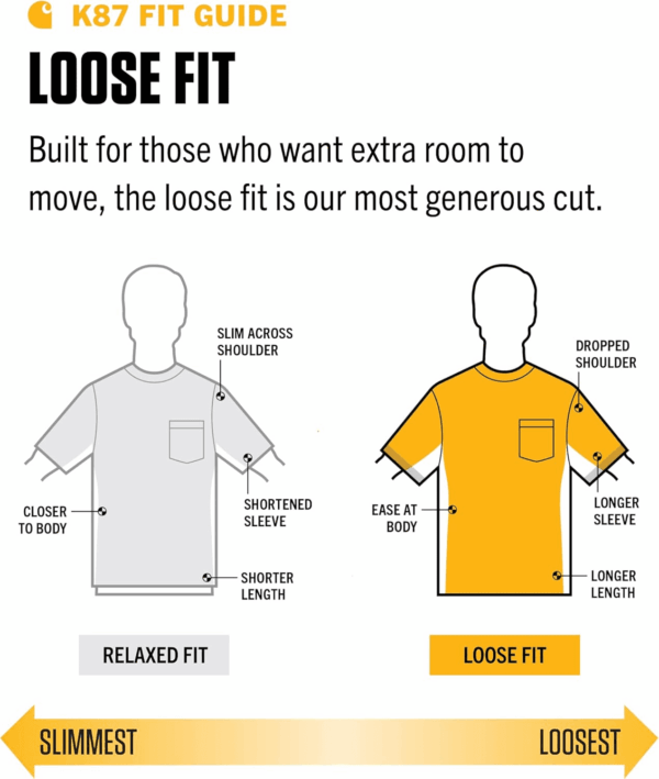 Men'S Loose Fit Heavyweight Short-Sleeve Pocket T-Shirt (Also Available in Big & Tall) - Image 5