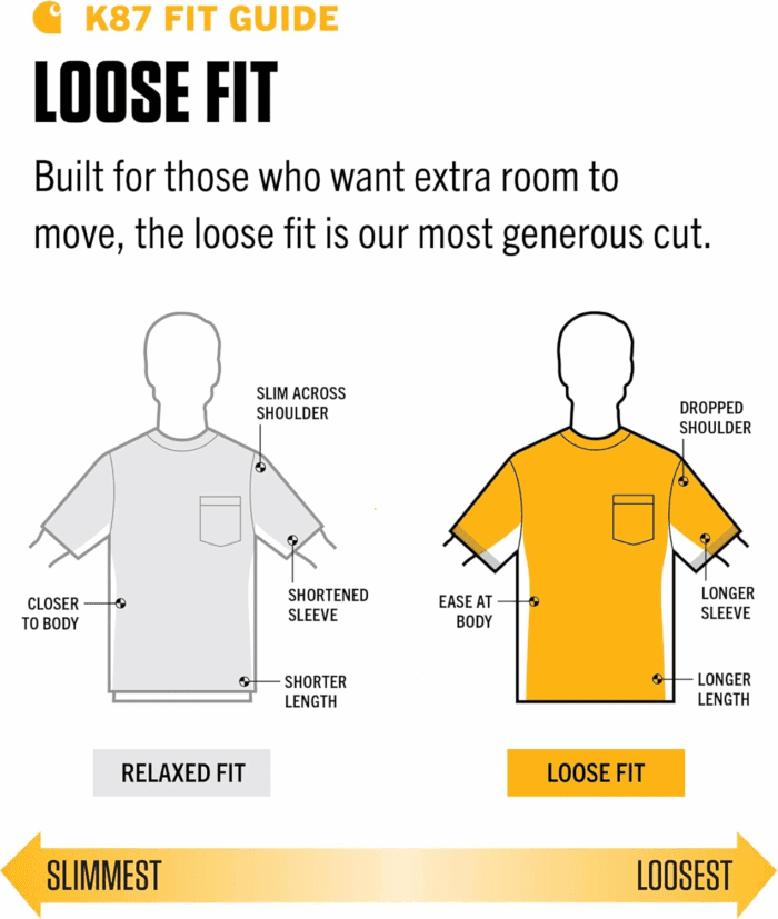 Men'S Loose Fit Heavyweight Short-Sleeve Pocket T-Shirt (Also Available in Big & Tall) - Image 5