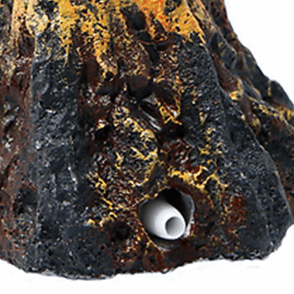 Aquarium Volcano Fish Tank Decorations Bubbler Ornament Bubble Air Stone - Image 8