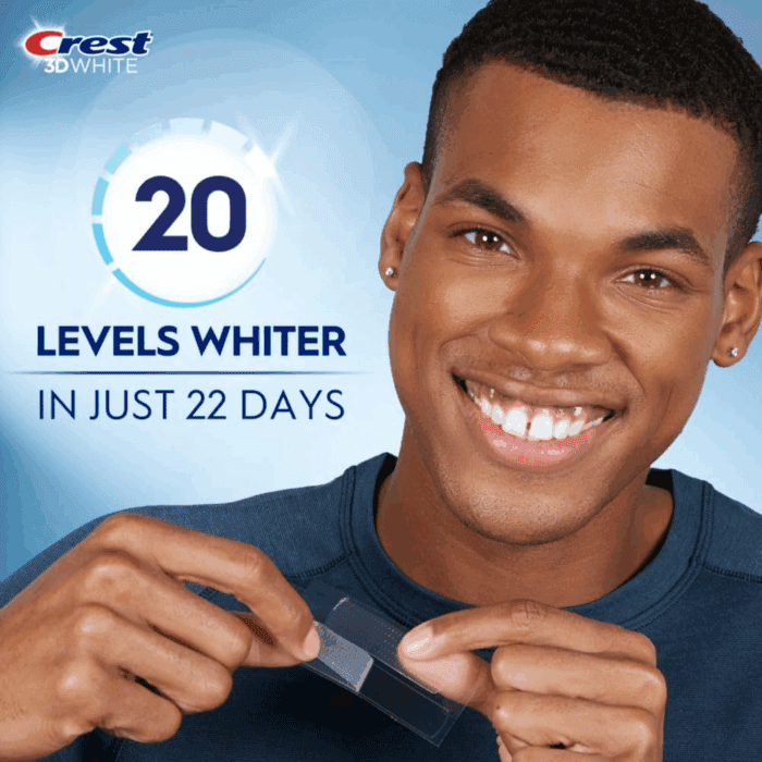 3D Whitestrips Professional Effects, Whitestrip 3D White, Teeth Whitening Strip Kit, 44 Strips (22 Count Pack),  Teeth Whitening Strips, Teeth Whitening Kit - Image 3