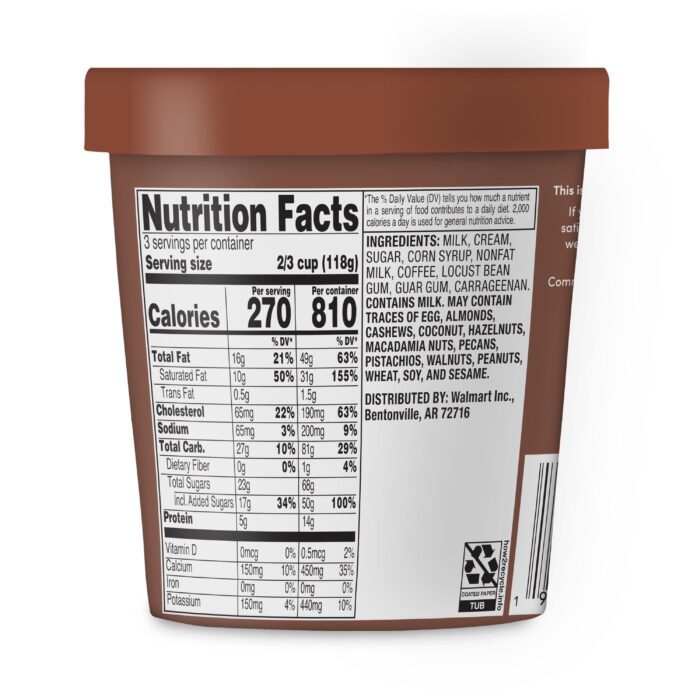Cold Brew Coffee Premium Ice Cream, 16 Fl Oz - Image 6