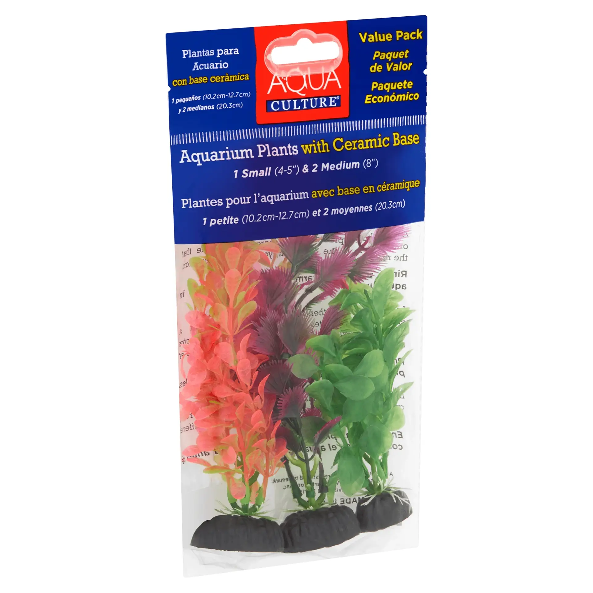 Aquarium Plants, 3 Count Multicolor - Image 6