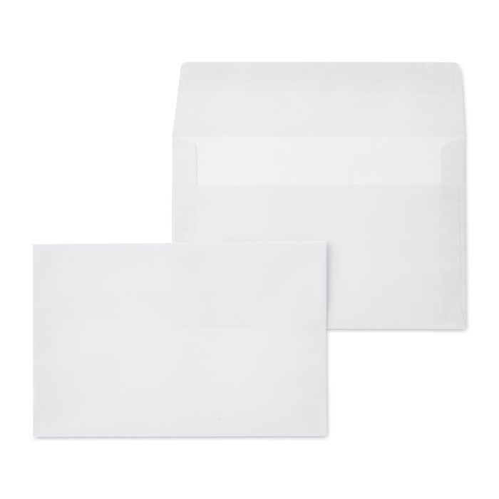 A9 Greeting Peel and Stick Envelopes, White, 5.75 in X 8.75 In, 50 Count - Image 3