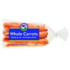 Fresh Whole Carrots, 1 Lb Bag