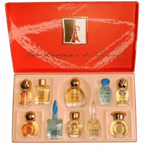 Les Parfums De France – 10 Perfume Gift Set, 1.99 Fl Oz, Made in France