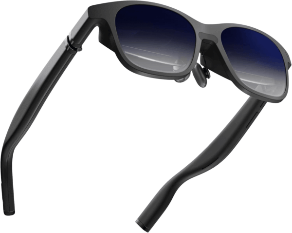 Pro XR/AR Glasses — 135" 120Hz 1000Nits Ultraclarity Display, Harman Audio, Myopia Adjustments, Electrochromic Film, Video Display Glasses for Iphone 16/15/Android/Mac/Pc/Steam Deck/Consoles