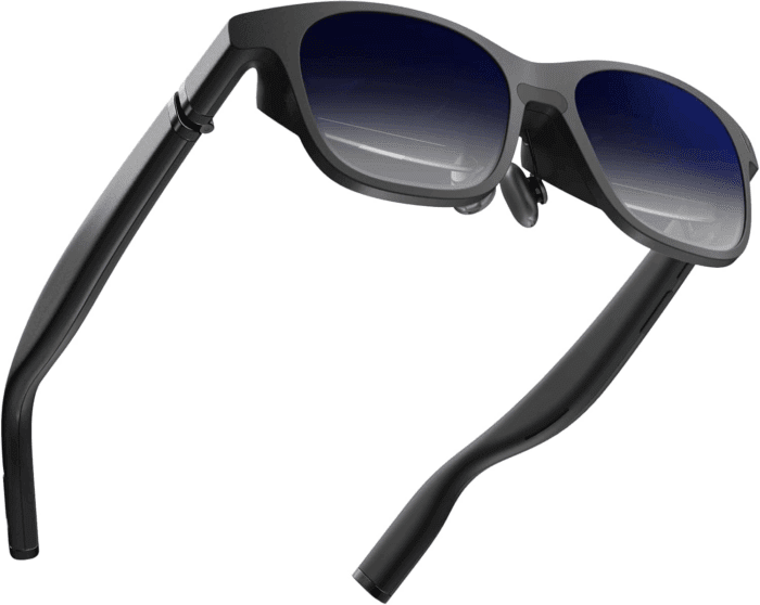 Pro XR/AR Glasses — 135" 120Hz 1000Nits Ultraclarity Display, Harman Audio, Myopia Adjustments, Electrochromic Film, Video Display Glasses for Iphone 16/15/Android/Mac/Pc/Steam Deck/Consoles