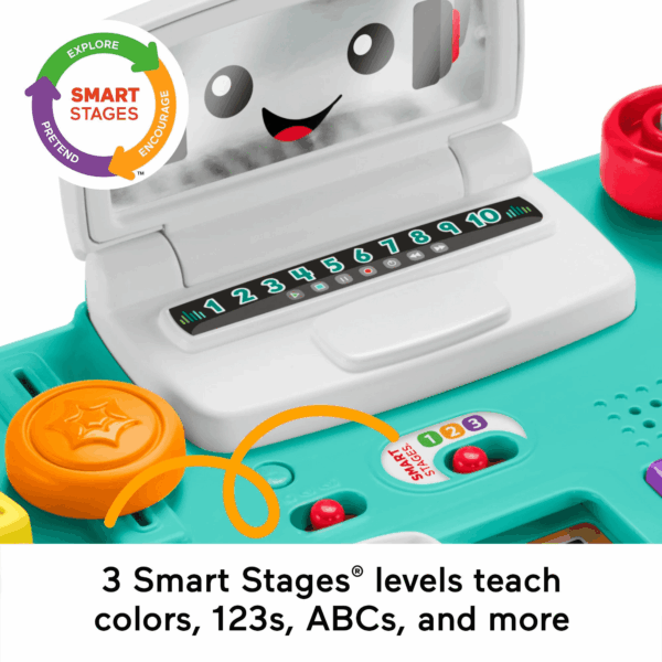 Laugh & Learn Mix & Learn DJ Table, Musical Learning Toy for Baby & Toddler - Image 4