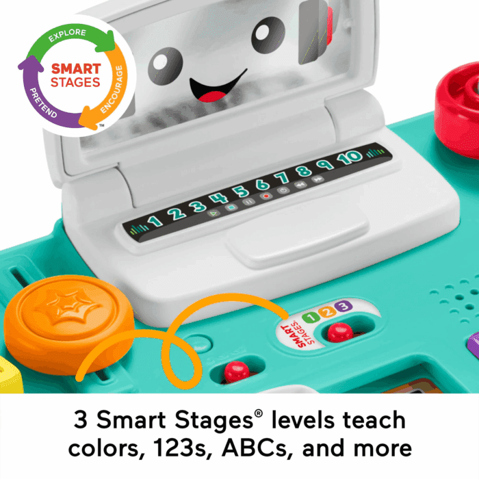Laugh & Learn Mix & Learn DJ Table, Musical Learning Toy for Baby & Toddler - Image 4