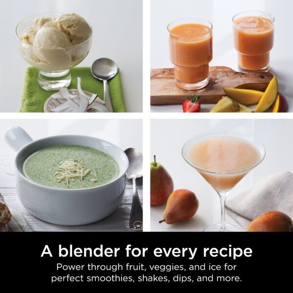 Professional Blender, 1000W, Black, BL610 - Image 7