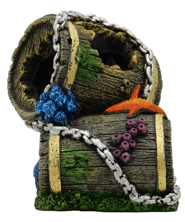 Barrel Aquarium Ornament - Multicolor - Image 5