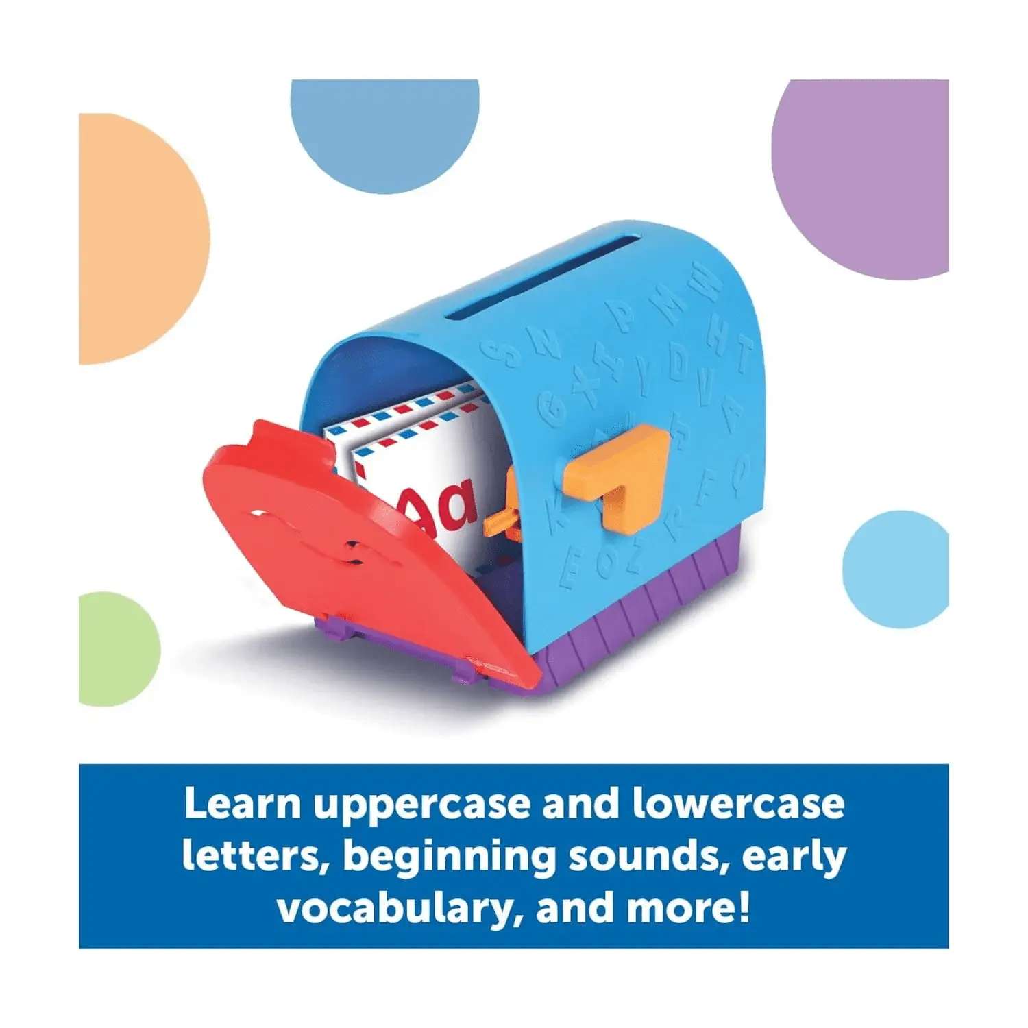 Alphabet Learning Mailbox, Preschool Learning Toys, Ages 4+ - Image 2