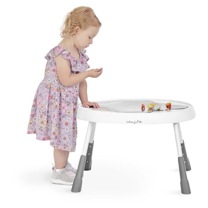 Curio Lightweight & Convertible Sit N Seek Activity Center, Lime - Image 16