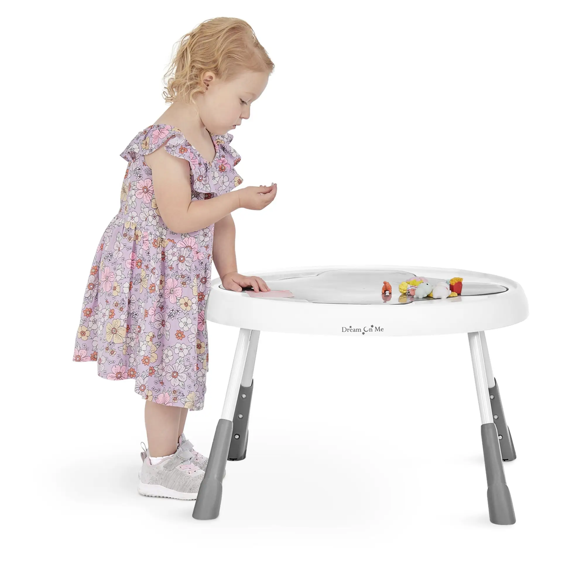 Curio Lightweight & Convertible Sit N Seek Activity Center, Lime - Image 16