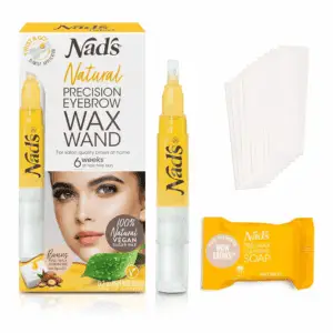 Eyebrow Shaper Wax Kit - Natural All Skin Types - Eyebrow Facial Hair Removal for Women