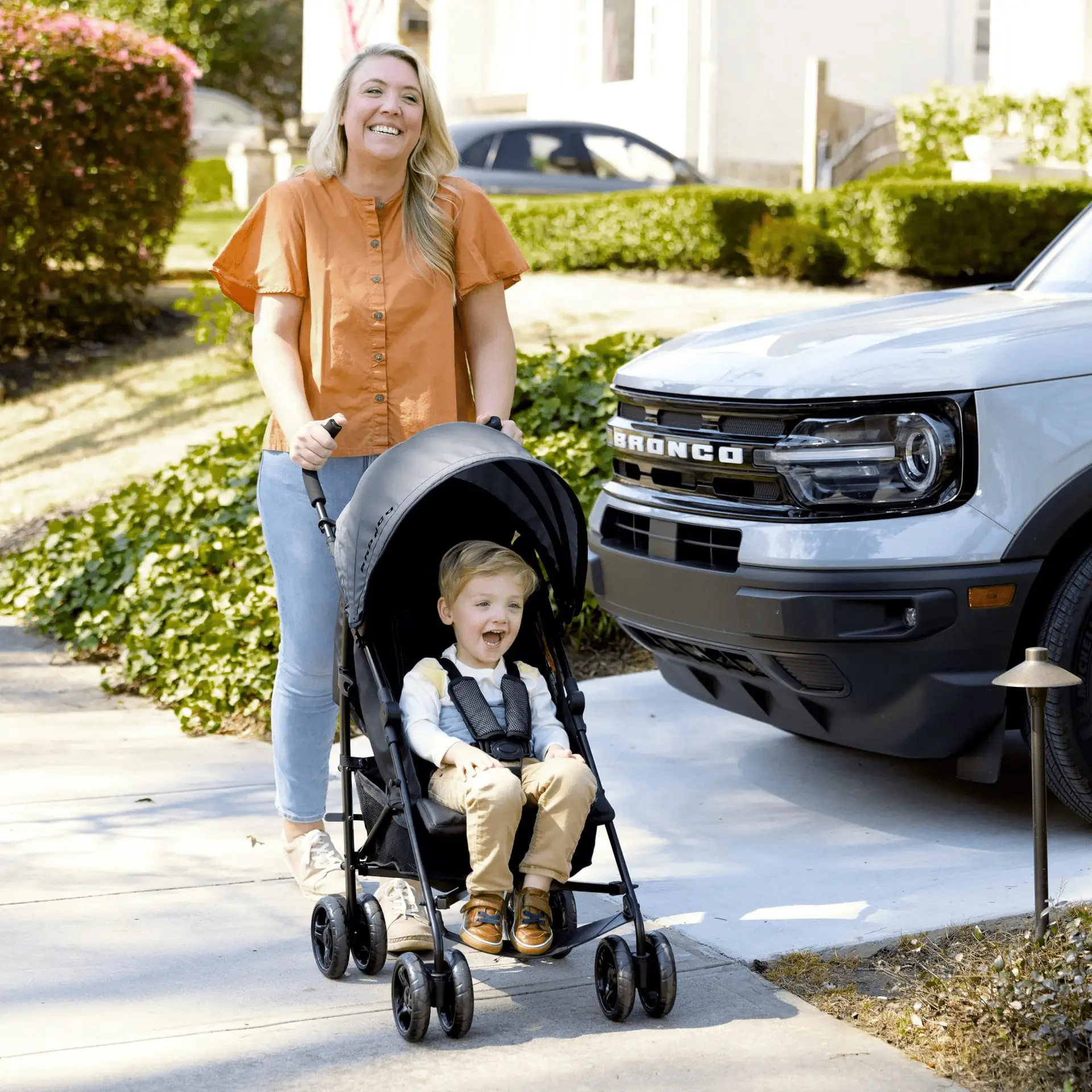 Ford Bronco Highgear Stroller by , Area 51 Blue/Green, Infant Ages 0 Months + - Image 7