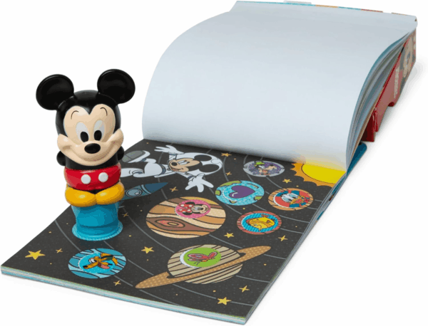 Sticker Wow!™ 24-Page Activity Pad and Sticker Stamper, 300 Stickers, Arts and Crafts Fidget Toy Collectible Character – Disney Mickey Mouse - Image 4