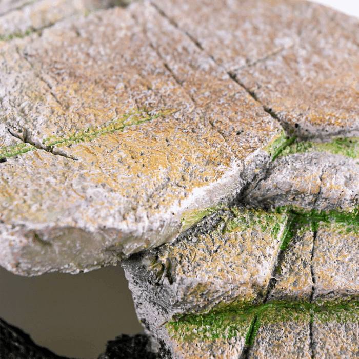 Reptology Shale Scape Step Ledge & Cave Hideout – Basking Area - Decorative Resin for Aquariums & Terrariums – Great for Reptiles, Amphibians, and Fish – Medium - Image 8