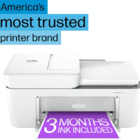 Deskjet 4255E Wireless All-In-One Color Inkjet Printer, Scanner, Copier, Best-For-Home, 3 Months of Instant Ink Included (588S6A) - Image 3