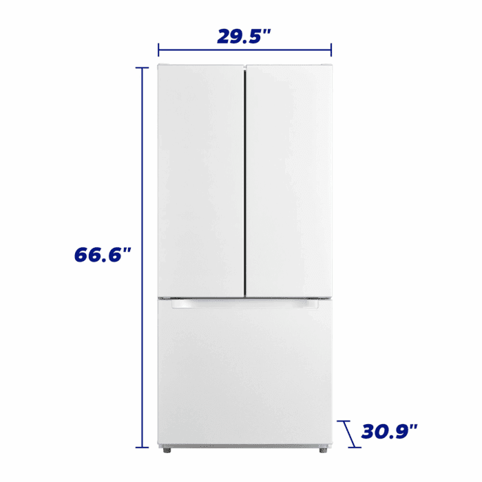 Element 18.4 Cu. Ft. French Door Refrigerator - White (ERFD19CGCW) - Image 4