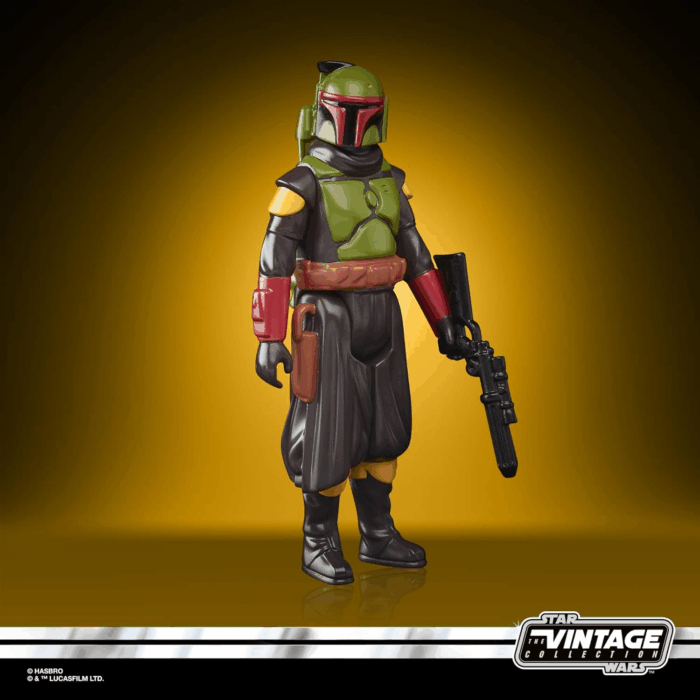 Retro Collection Boba Fett (Morak) Toy 3.75-Inch-Scale the Mandalorian Collectible Action Figure, Toys Kids 4 and Up - Image 6