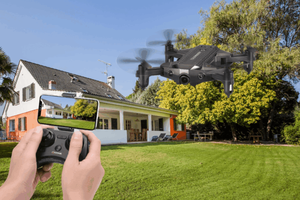 VA-1000 HD Streaming Drone with Wide-Angle Lens- Black Color - Size- 7 Inches - Image 6