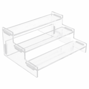 Acrylic Display Stand Storage Shelves Storage Shelf Perfume Stand Organizer for Dresser Comfier Tidy Storage Container